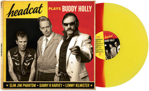 The Head Cat - Sings Buddy Holly (RED/YELLOW VINYL) | Mint (M) Mint (M)-Classic Vinyl Record