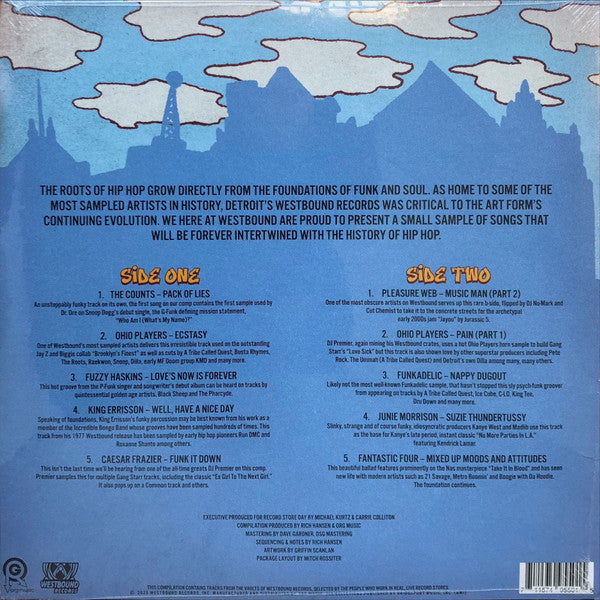 Various - The Westbound Sound: Foundations (VINYL RSD) |-Classic Vinyl Record