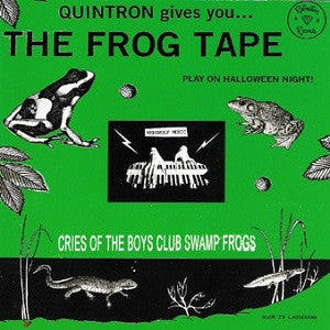 Quintron - The Frog Tape (CD) |-Classic Vinyl Record