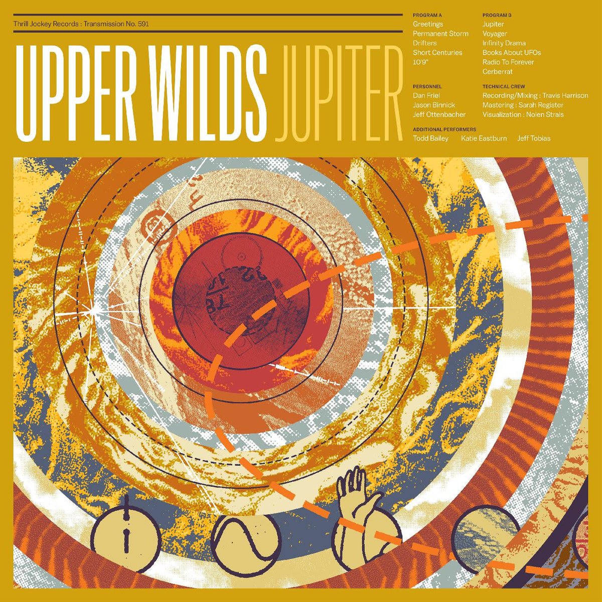 Upper Wilds - Jupiter (INDIE EXCLUSIVE, "VOYAGER" GOLD" VINYL) (Vinyl) |-Classic Vinyl Record