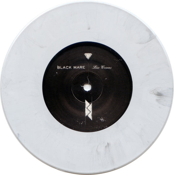 Black Mare - Low Crimes / Silver Leaf *GREY SWIRL*(VINYLY 7") | Mint (M) Mint (M)-Classic Vinyl Record