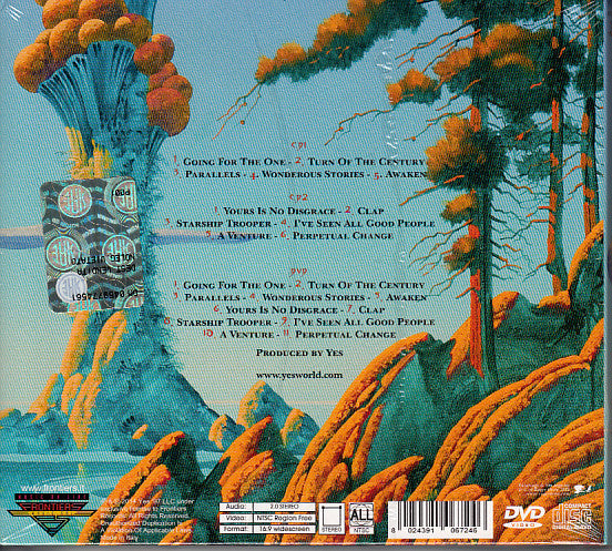 Yes - Like It Is: Yes At The Bristol Hippodrome (2xCD / DVD) | Mint (M) Mint (M)-Classic Vinyl Record