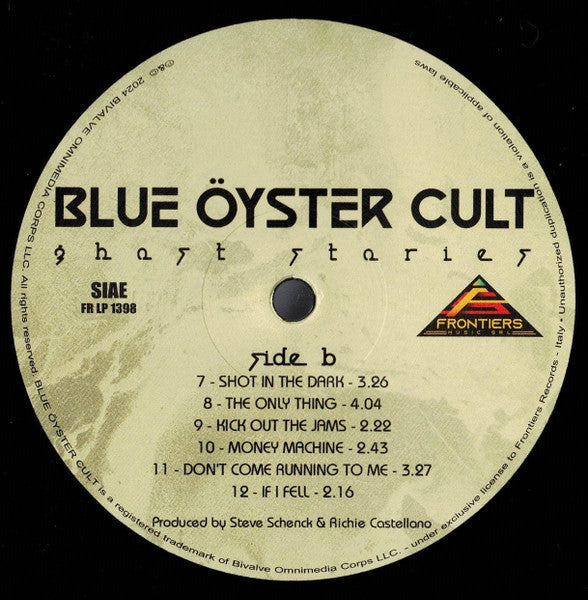 Blue Öyster Cult - Ghost Stories (VILNYL LP) |-Classic Vinyl Record