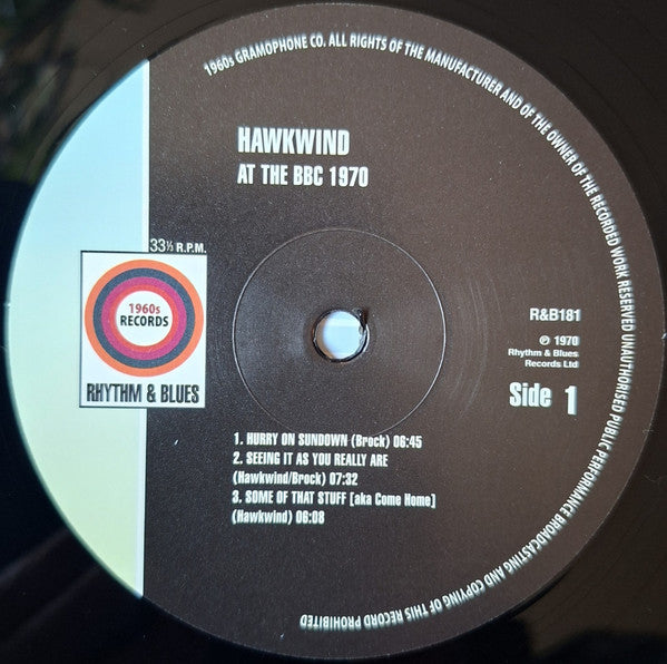 Hawkwind - At The BBC 1970 (VINYL) | Mint (M) Mint (M)-Classic Vinyl Record