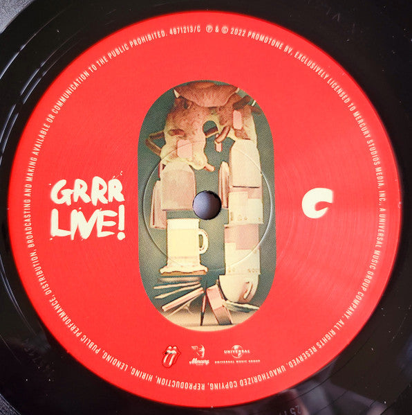 The Rolling Stones - Grrr Live! (3xVINYL) | Mint (M) Mint (M)-Classic Vinyl Record