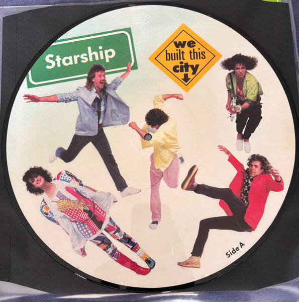 Starship (2) - We Built This City (2025 RSD PICTURE VINYL) | Mint (M) Mint (M)-Classic Vinyl Record