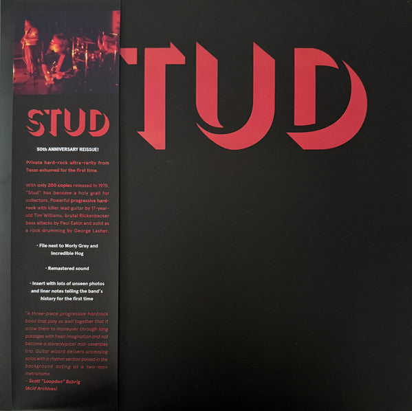 Stud (4) - Stud (VINYL) | Mint (M) Mint (M)-Classic Vinyl Record