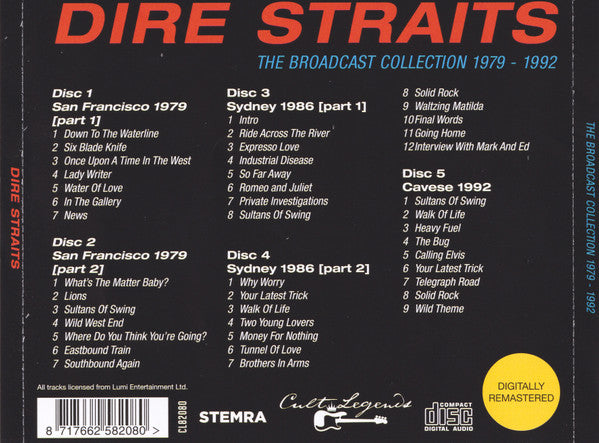 The Broadcast Collection 1979-1992 (CD BOX) | Mint (M) Mint (M)-Classic Vinyl Record