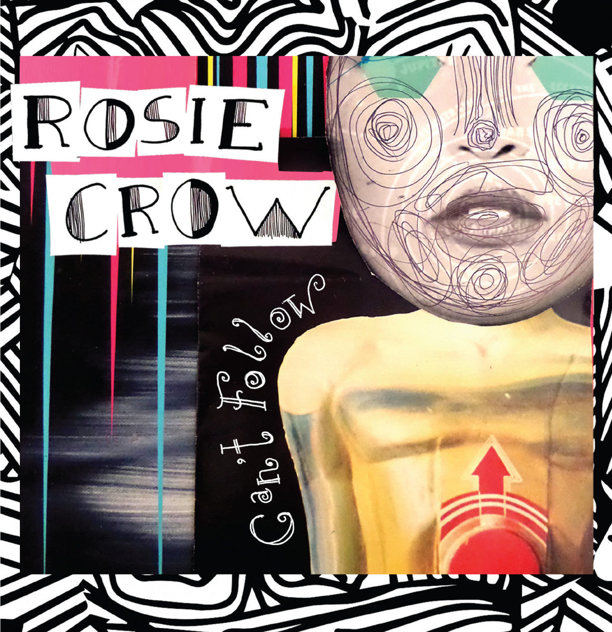 Crow, Rosie - Can't Follow / Charlottes Song (alt. version) (PINK VINYL) |-Classic Vinyl Record