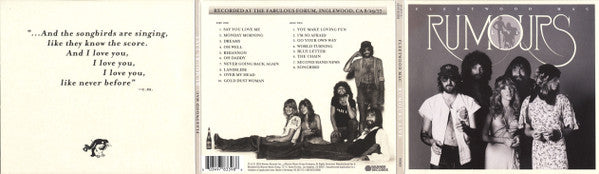 Fleetwood Mac - Rumours Live (CD) | Mint (M) Mint (M)-Classic Vinyl Record