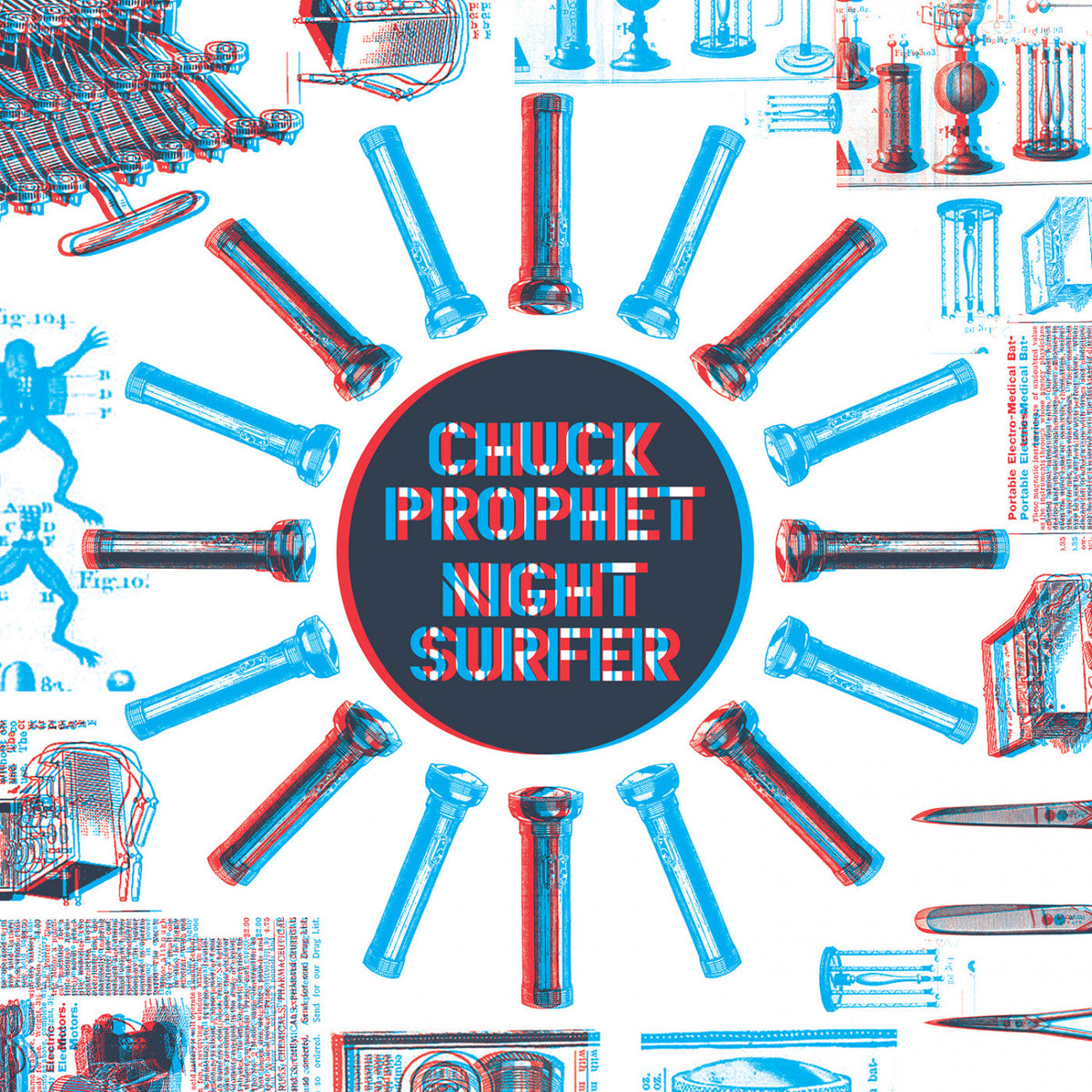 Prophet, Chuck - 3D Night Surfer 7" Singles Collection |-Classic Vinyl Record