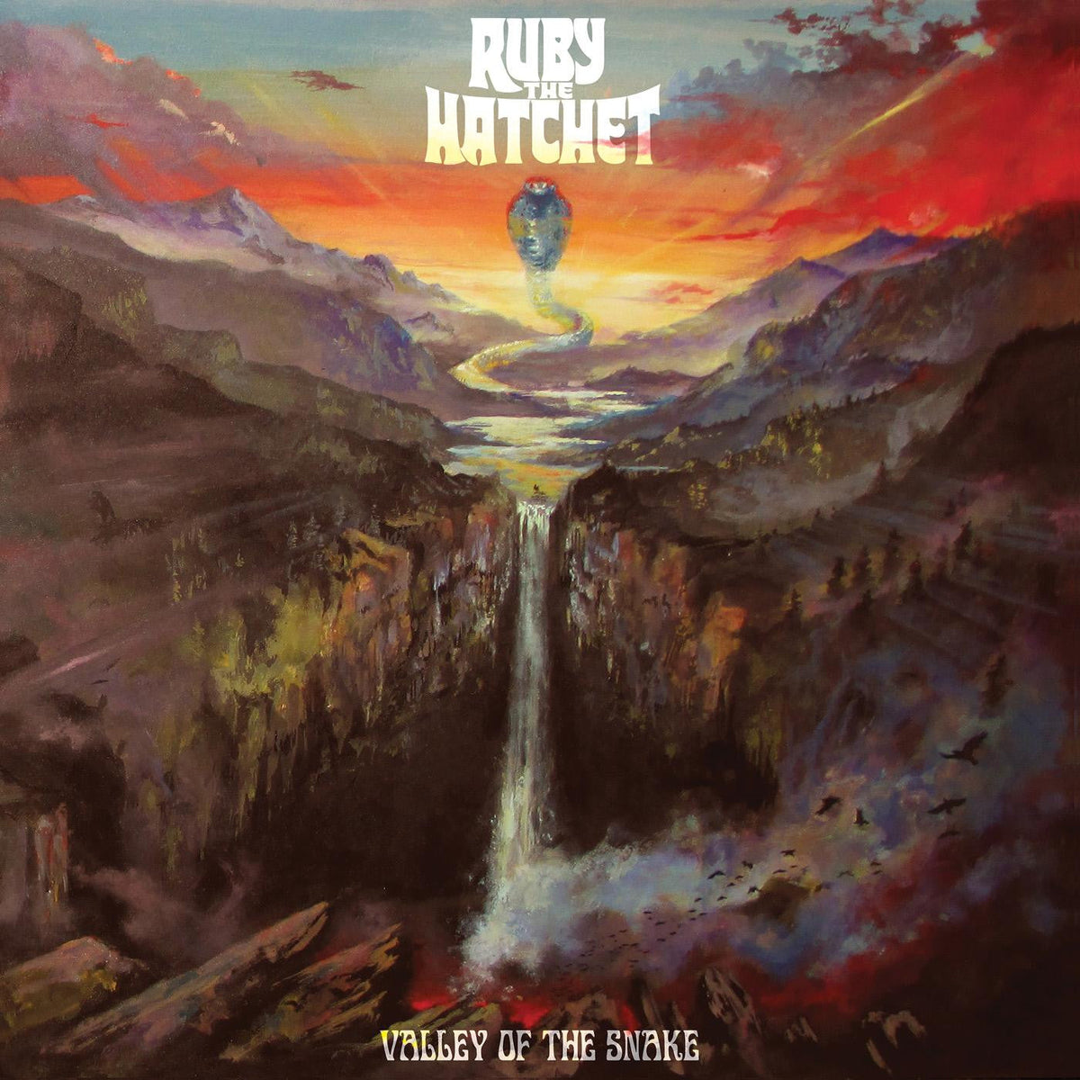 Ruby The Hatchet - Valley Of The Snake (MARBLED ORANGE VINYL) |-Classic Vinyl Record