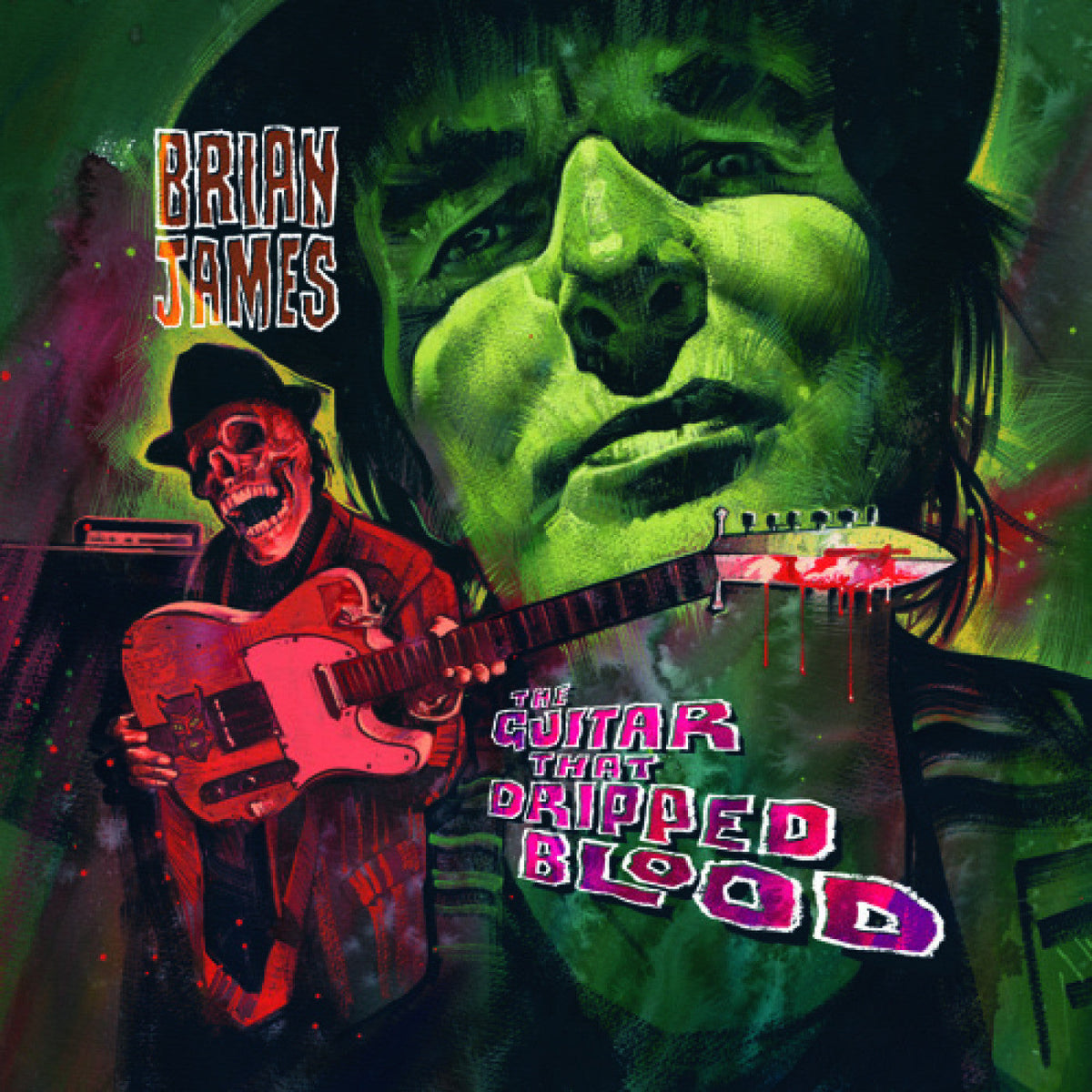 James, Brian - The Guitar That Dripped Blood (CD) |-Classic Vinyl Record