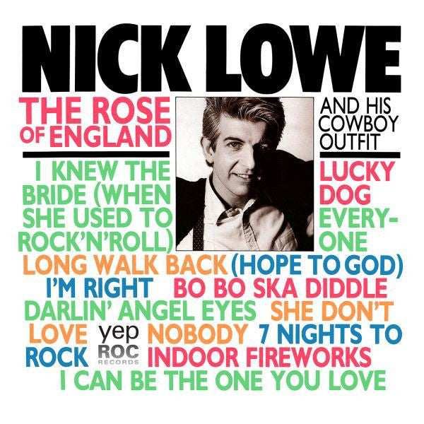 Nick Lowe And His Cowboy Outfit - The Rose Of England | Mint (M) Mint (M)-Classic Vinyl Record