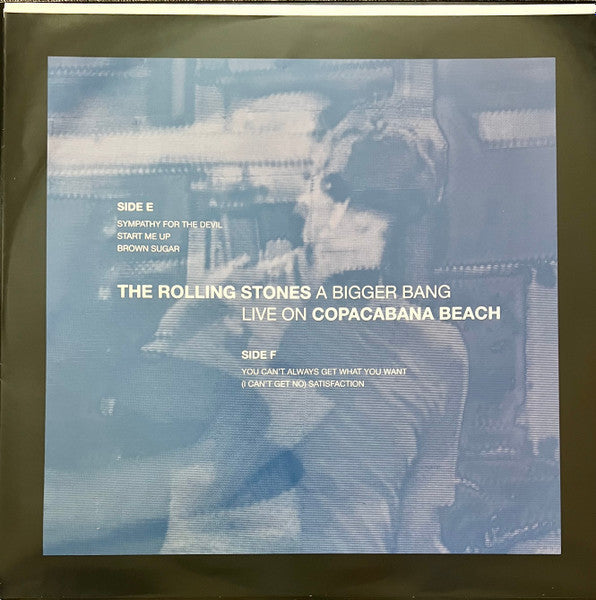The Rolling Stones - A Bigger Bang - Live On Copacabana Beach (3xCOLOR VINYL) | Mint (M) Mint (M)-Classic Vinyl Record