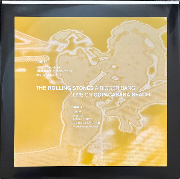 The Rolling Stones - A Bigger Bang - Live On Copacabana Beach (3xCOLOR VINYL) | Mint (M) Mint (M)-Classic Vinyl Record