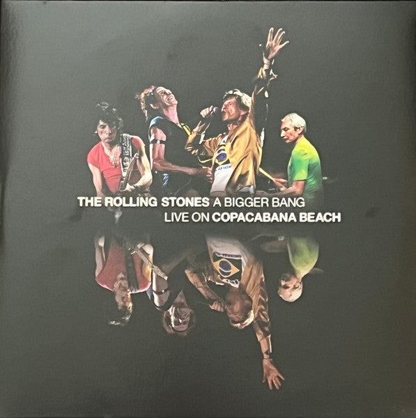 The Rolling Stones - A Bigger Bang - Live On Copacabana Beach (3xCOLOR VINYL) | Mint (M) Mint (M)-Classic Vinyl Record