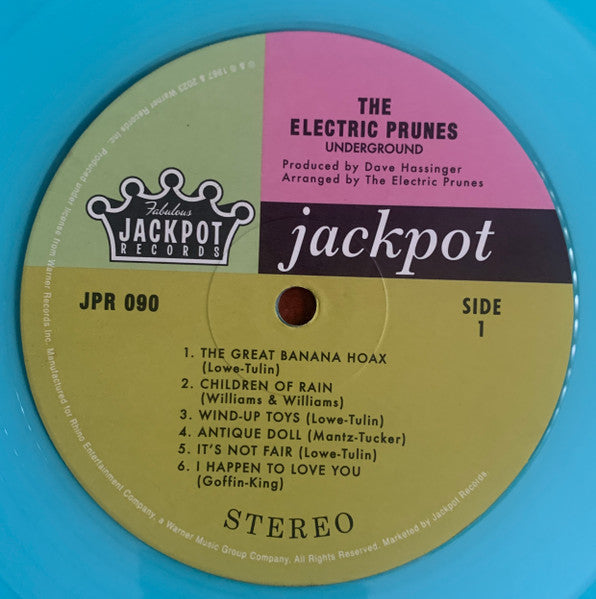 The Electric Prunes - Underground (LIGHT BLUE VINYL) | Mint (M) Mint (M)-Classic Vinyl Record