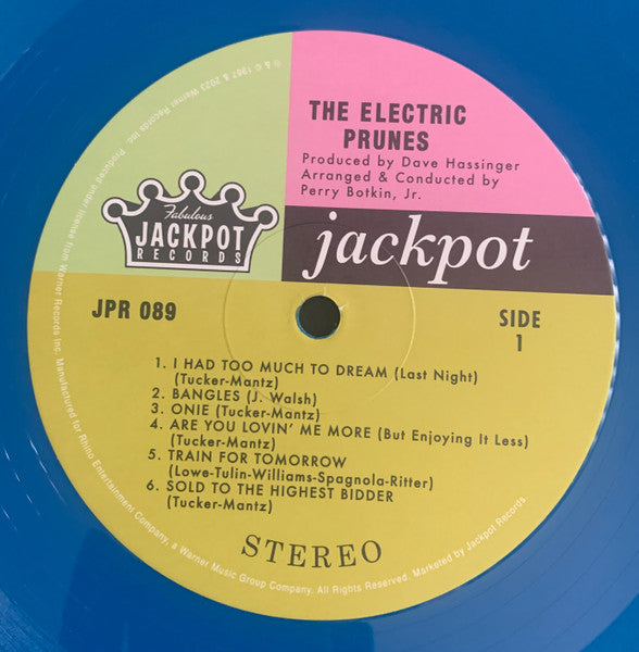 The Electric Prunes - The Electric Prunes (BLUE VINYL) | Mint (M) Mint (M)-Classic Vinyl Record