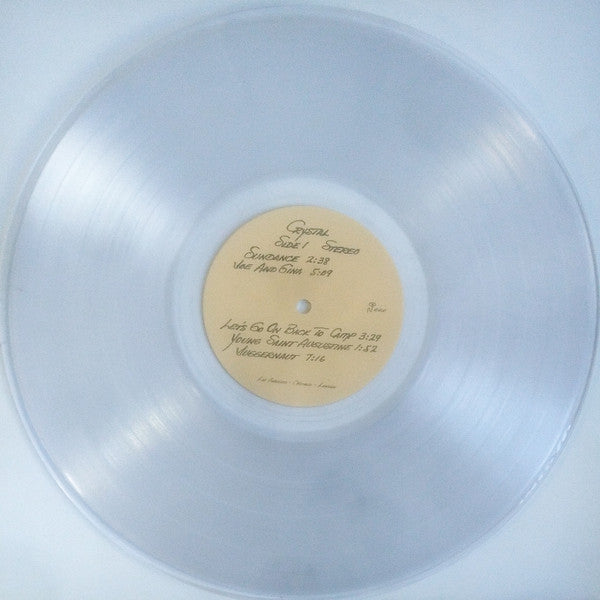 Stan Hubbs - Crystal (CLEAR VINYL) |-Classic Vinyl Record
