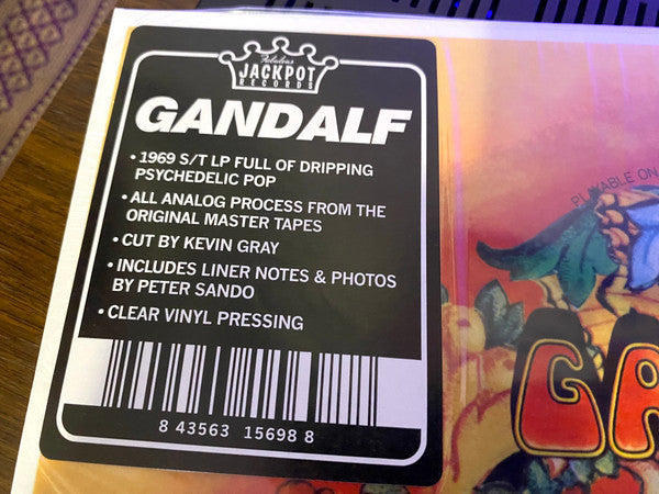 Gandalf (CLEAR VINYL) | Mint (M) Mint (M)-Classic Vinyl Record