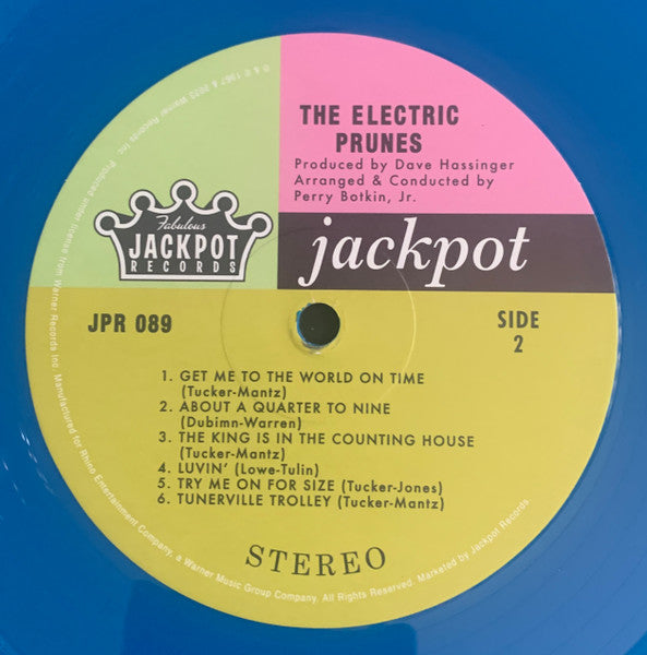 The Electric Prunes - The Electric Prunes (BLUE VINYL) | Mint (M) Mint (M)-Classic Vinyl Record