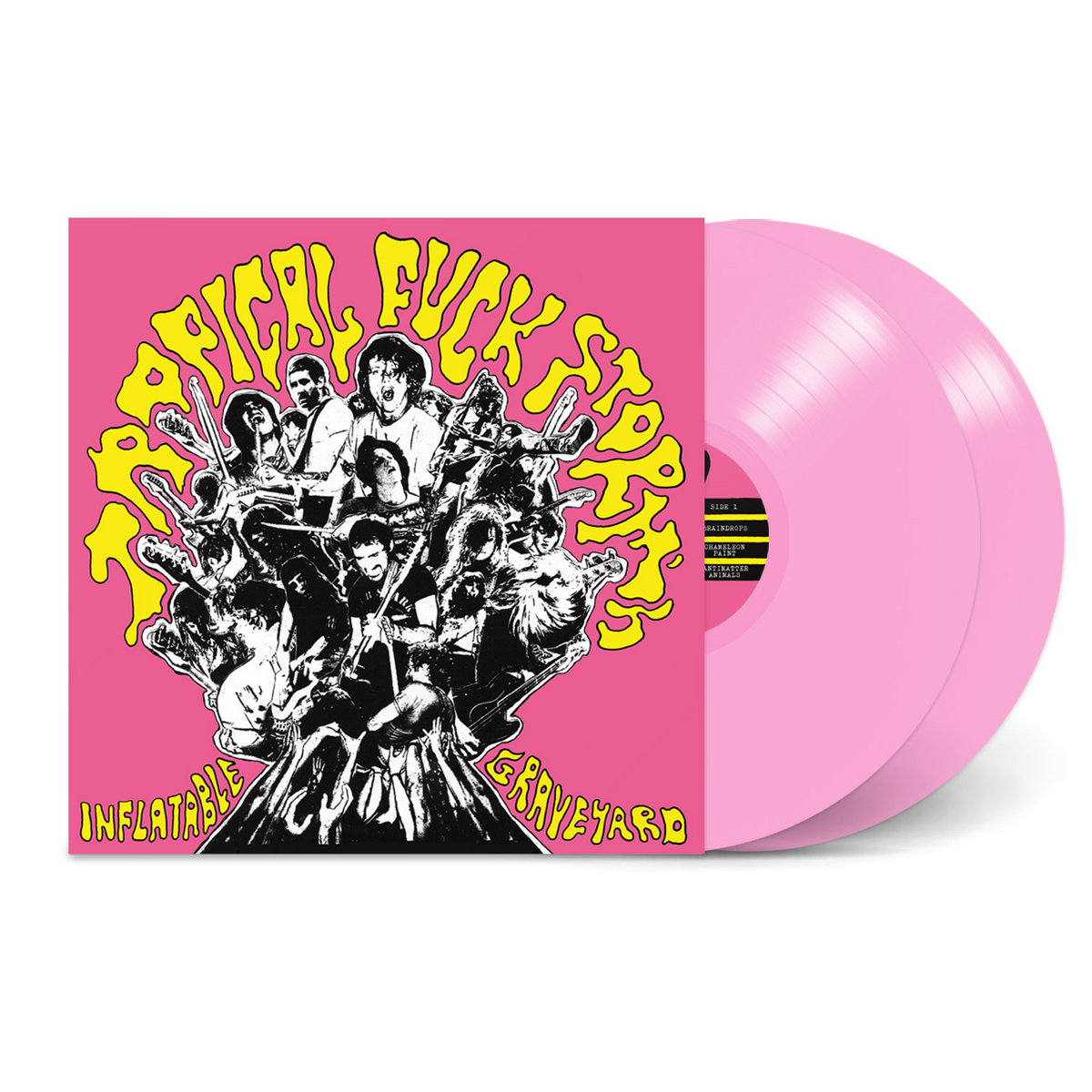 Tropical Fuck Storm - Tropical Fuck Storm's Inflatable Graveyard (IEX | BUBBLEGUM PINK VINYL) | Mint (M) Mint (M)-Classic Vinyl Record