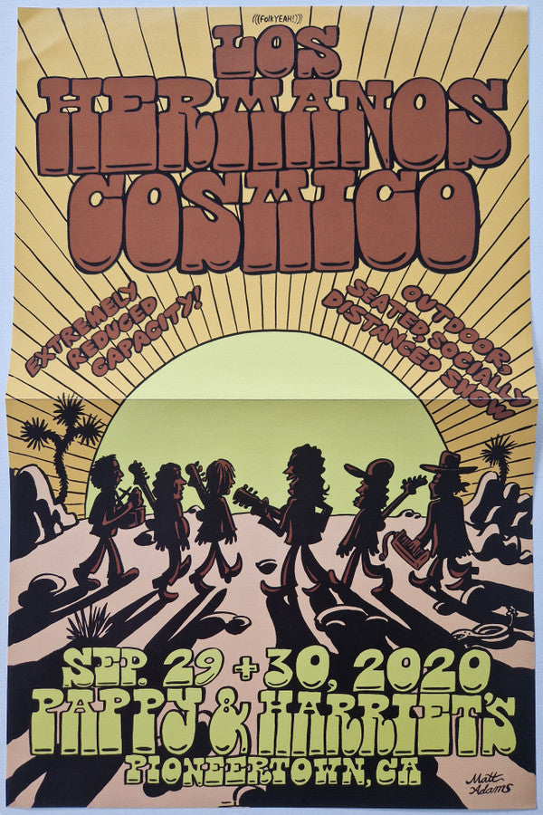 Los Hermanos Cosmico - Live at Pappy & Harriet's | Mint (M) Mint (M)-Classic Vinyl Record
