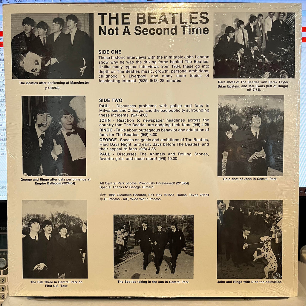 Not A Second Time *SEALED* | Mint (M) Mint (M)-Classic Vinyl Record