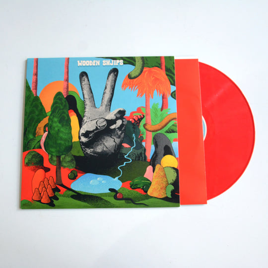 Wooden Shjips - V. (OPAQUE RED VINYL) | Mint (M) Mint (M)-Classic Vinyl Record