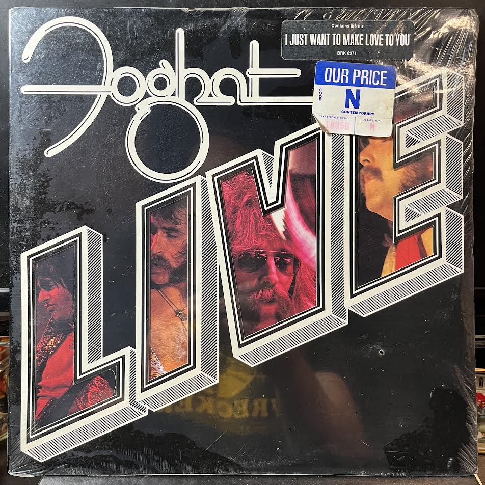 Foghat - Live (VINYL) | Mint (M) Near Mint (NM)-Classic Vinyl Record