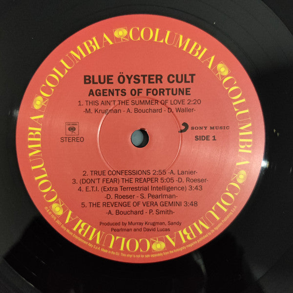 Agents Of Fortune (VINYL) |-Classic Vinyl Record