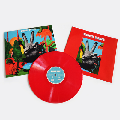 Wooden Shjips - V. (OPAQUE RED VINYL) | Mint (M) Mint (M)-Classic Vinyl Record