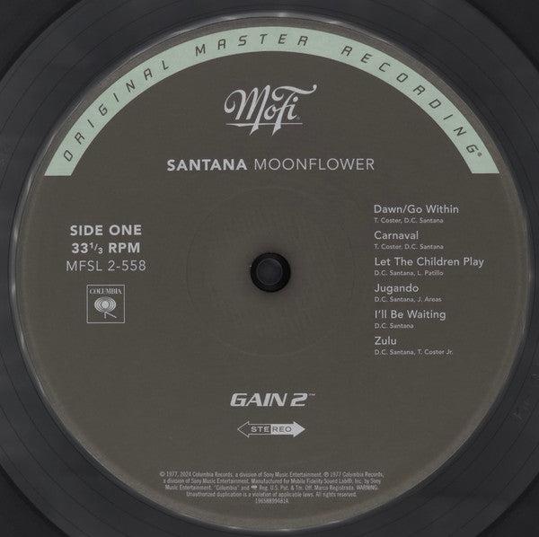 Santana - Moonflower (MFSL 2xVINYL) | Mint (M) Mint (M)-Classic Vinyl Record