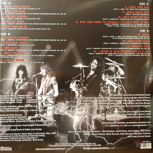 The Georgia Satellites - Lightnin' In A Bottle (The Official Live Album)(2xVINYL) | Mint (M) Mint (M)-Classic Vinyl Record