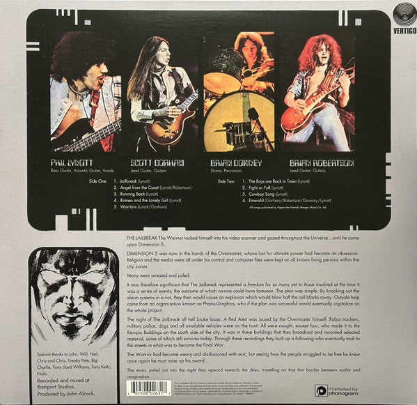 Thin Lizzy - Jailbreak | Mint (M)-Classic Vinyl Record