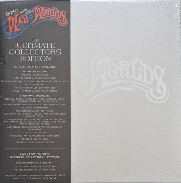 Jeff Wayne - Jeff Wayne's Musical Version Of The War Of The Worlds (VINYL & CD BOX SET) |-Classic Vinyl Record