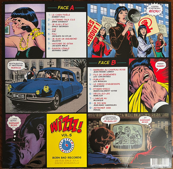 Various - Wizzz! Vol. 5 (French Psychorama 1967/1979)(VINYL) |-Classic Vinyl Record