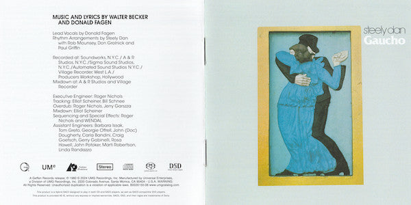Steely Dan - Gaucho (SACD) | Mint (M) Mint (M)-Classic Vinyl Record