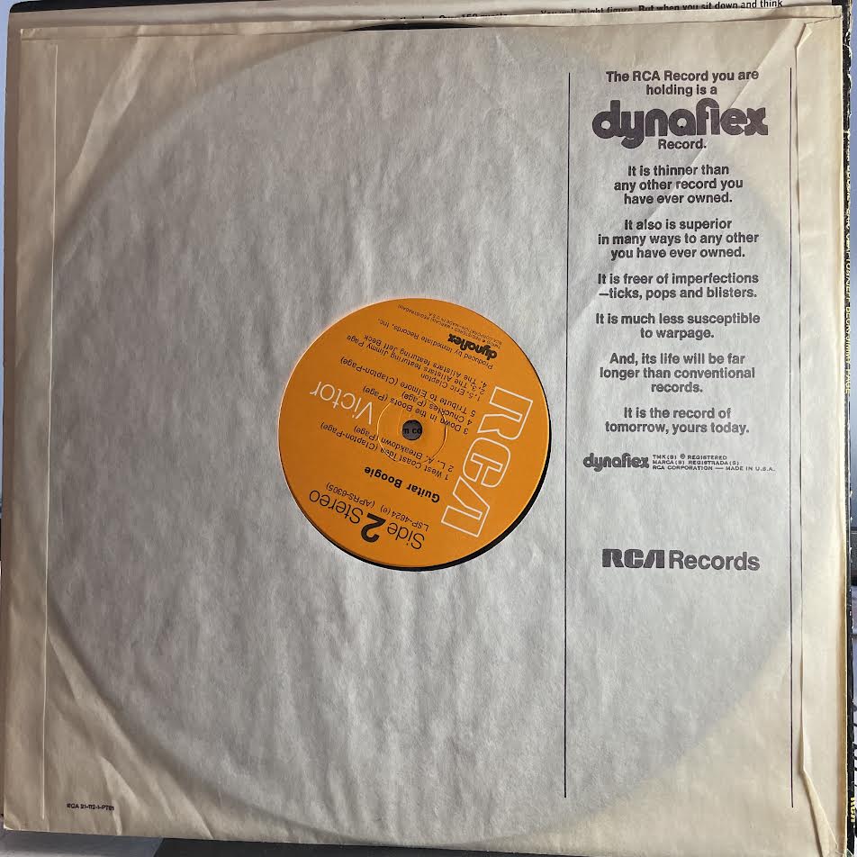 Eric Clapton - Guitar Boogie (VINYL) | Excellent+ (EX+) Very Good Plus (VG+)-Classic Vinyl Record