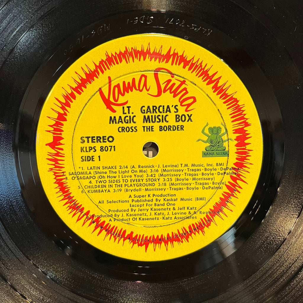 Lt. Garcia's Magic Music Box - 'Cross The Border | Excellent (EX) Very Good Plus (VG+)-Classic Vinyl Record