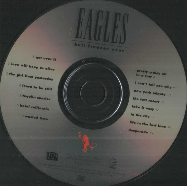 Eagles - Hell Freezes Over (CD) | Excellent+ (EX+)-Classic Vinyl Record