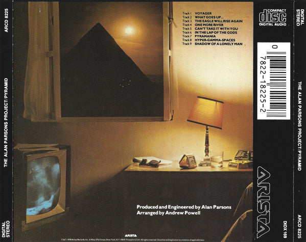 The Alan Parsons Project - Pyramid (cd) | Excellent+ (EX+) Excellent+ (EX+)-Classic Vinyl Record