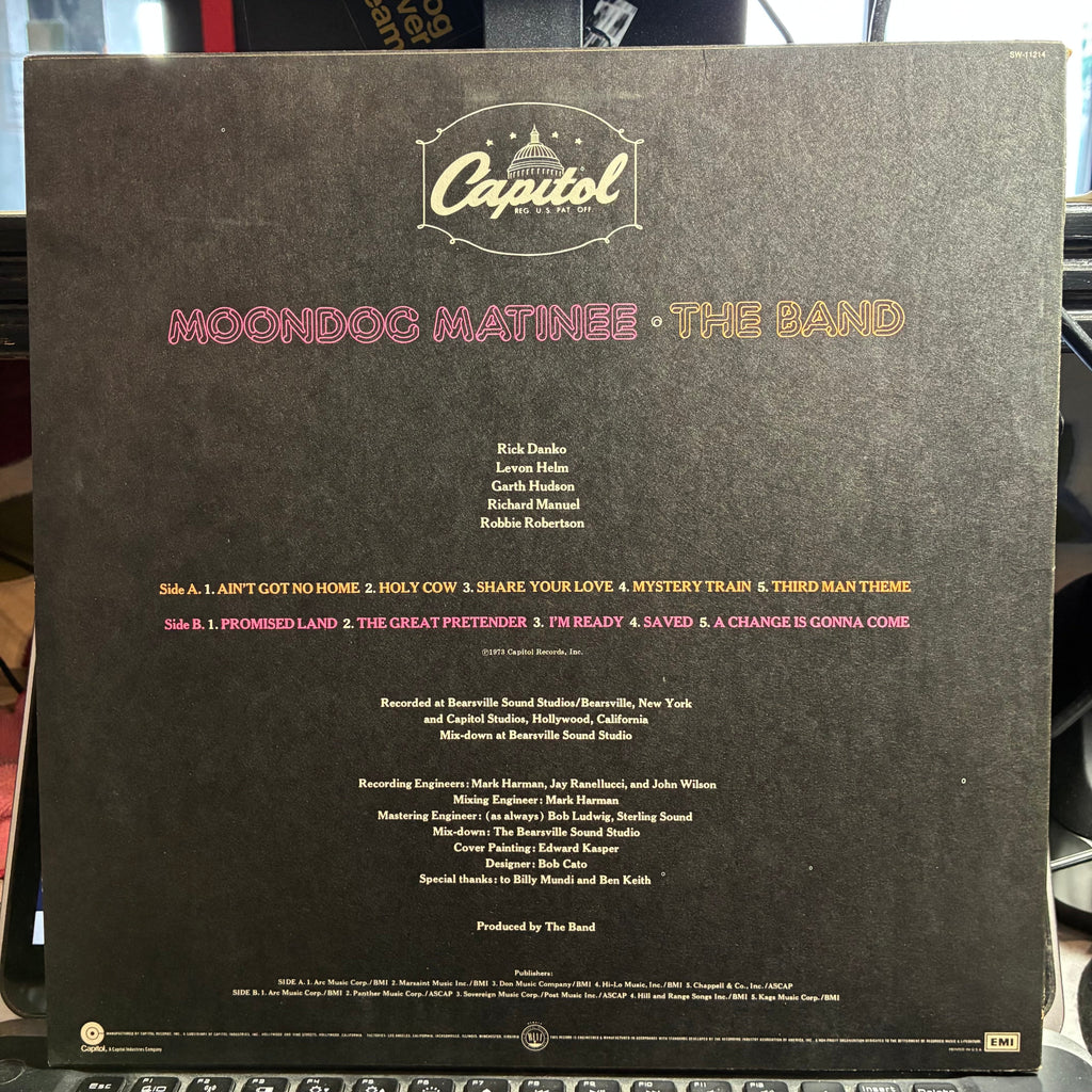 The Band - Moondog Matinee (VINYL) | Excellent (EX) Excellent (EX)-Classic Vinyl Record