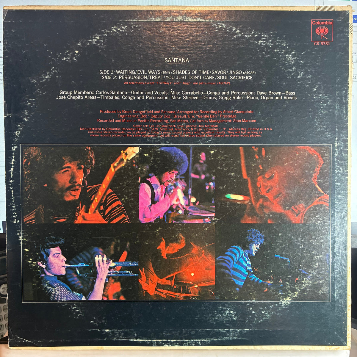 Santana - Santana (VINYL) |-Classic Vinyl Record
