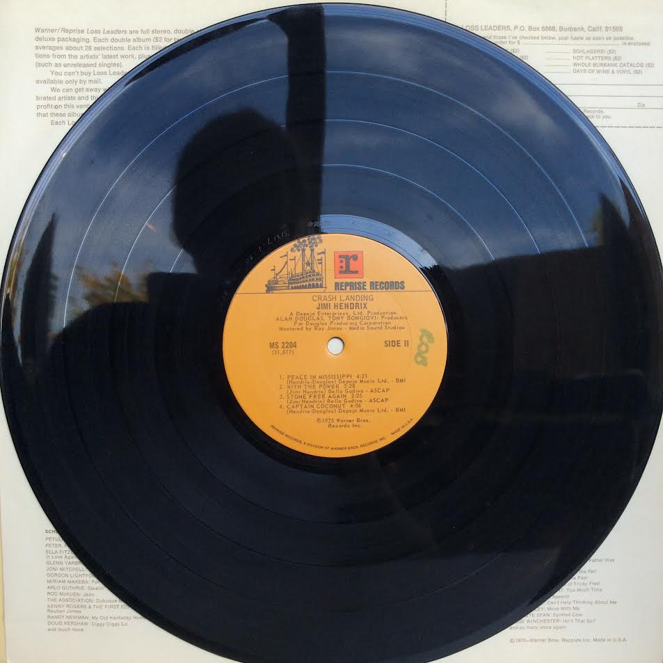 Jimi Hendrix - Crash Landing (VINYL) | Excellent (EX) Excellent (EX)-Classic Vinyl Record