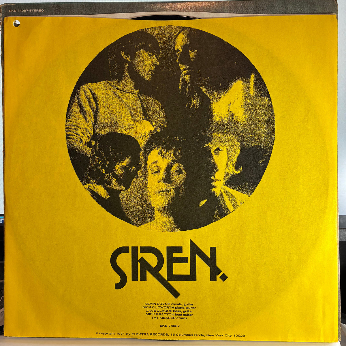 Siren (13) - Strange Locomotion (VINYL) | Excellent (EX) Very Good Plus (VG+)-Classic Vinyl Record