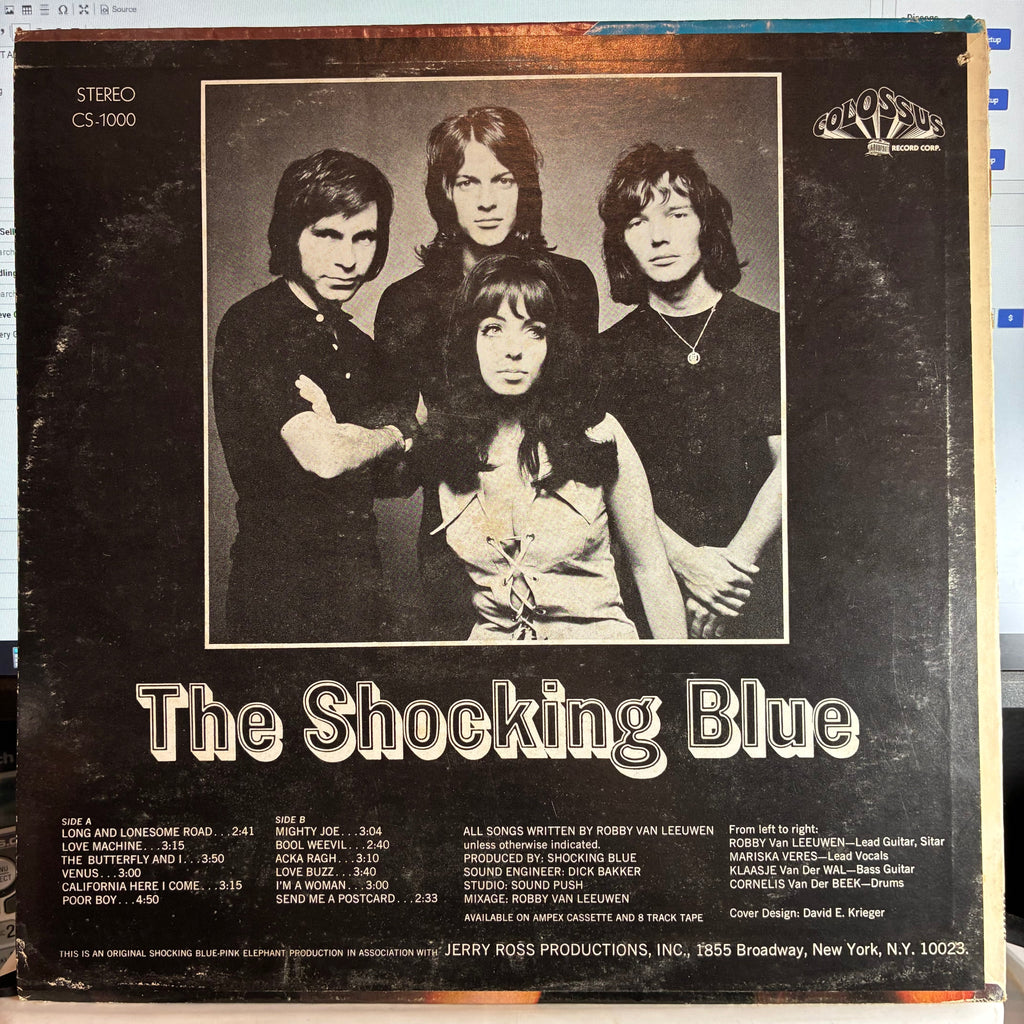 Shocking Blue - The Shocking Blue (VINYL) | Excellent (EX) Very Good Plus (VG+)-Classic Vinyl Record