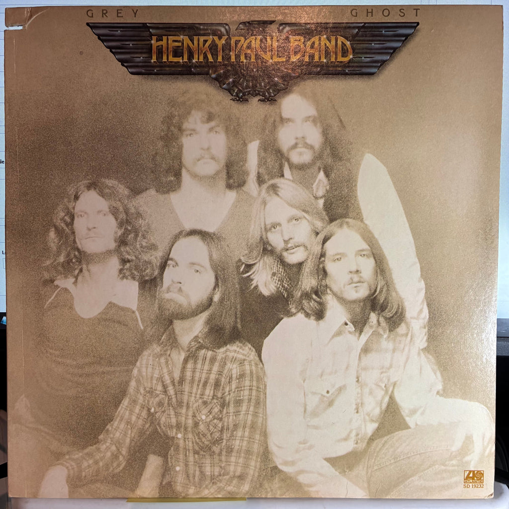 Henry Paul Band - Grey Ghost (VINYL) | Excellent (EX) Excellent+ (EX+)-Classic Vinyl Record