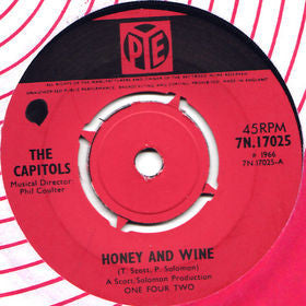 The Capitols (3) - Honey And Wine / Boulavogue (7" VINYL) | Excellent (EX) Excellent (EX)-Classic Vinyl Record